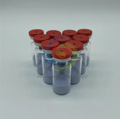 Порошок медного пептида GHK-Cu высокой чистоты для исследований в области ухода за кожей | Сырьевой материал трипептида меди-1 | Стабильное синее пептидное соединение | Чистота ≥99%