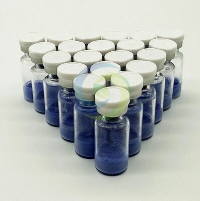 Пептидный порошок GHK-Cu высокой чистоты со стабильной структурой и чистотой ≥ 99% для исследования производства коллагена