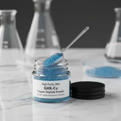 Высокочистый порошок медного пептида Copper Tripeptide 1 99% для антивозрастных и косметических исследований