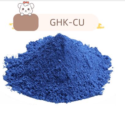 GHK Cu Copper Peptide Улучшает эластичность кожи Способствует производству коллагена и уменьшает морщины CAS 89030-95-5