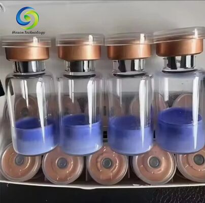 Copper Tripeptide 1 Copper Peptide Powder for Skincare Formulation ≥99% Copper Tripeptide-1 Blue Peptide Material Cosmetic Research Grade