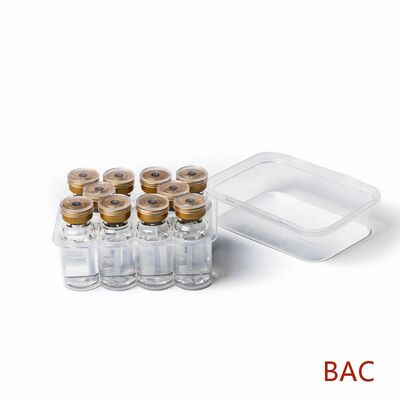 Sterile Bac Water for Semax Snap-8 NAD+ Reconstitution High Purity Clear Research Solution