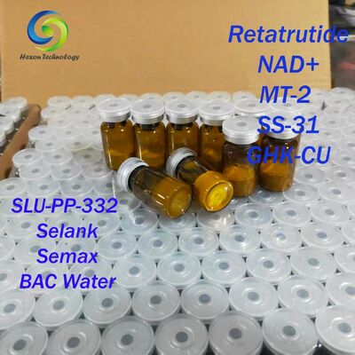 Оптовые флаконы для инъекций NAD+, 500 мг высокостабильного порошка NAD для оздоровительных и исследовательских целей