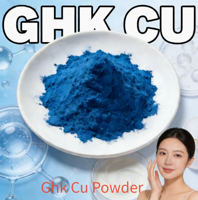 GHK-Cu медной пептид порошок оптом 99% чистота CAS 89030-95-5 Косметический класс